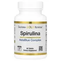 Спіруліна California Gold Nutrition Spirulina AstaBlue Complex, 60 таблеток