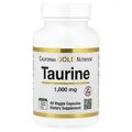 Таурин California Gold Nutrition Taurine 1000 мг, 60 вегетаріанських капсул