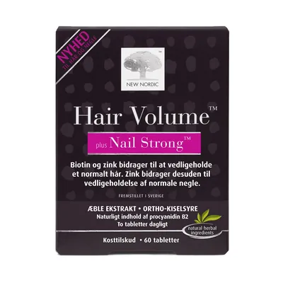 Комплекс для волосся і нігтів New Nordic Hair Volume Plus Nail Strong таблетки №60