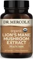 Гриб левова грива Dr. Mercola Organic Lion's Mane Mushroom Extract 500 мг, 30 капсул