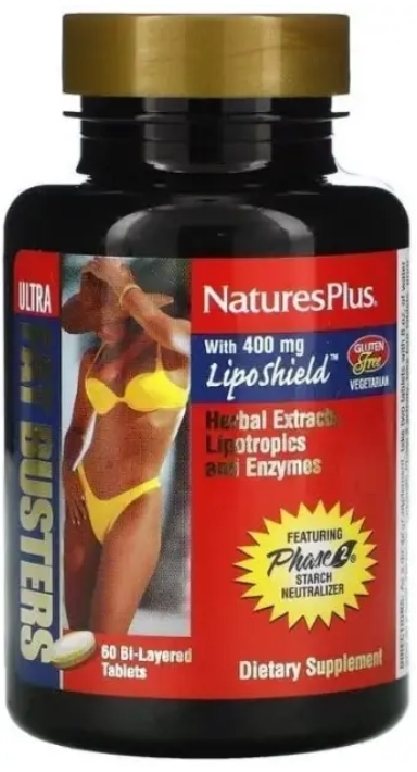 Жироспалювач Nature's Plus Ultra Fat Busters, 60 таблеток