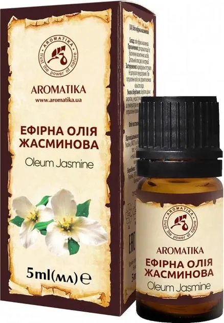 Олія ефірна Ароматика Жасминова, 5 мл
