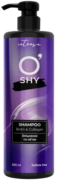 Шампунь для волосся O'Shy Intense Biotin & collagen, 500 мл