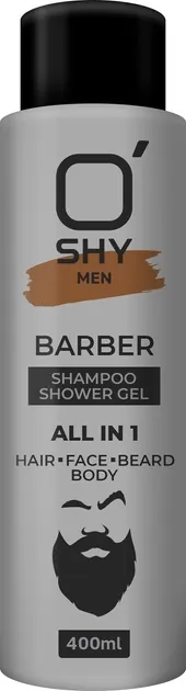 Шампунь-гель для душу O'Shy Men All in 1 Barber, 400 мл