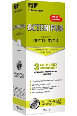 Лосьон Elfa Pharm Octenifur против перхоти, 250 мл
