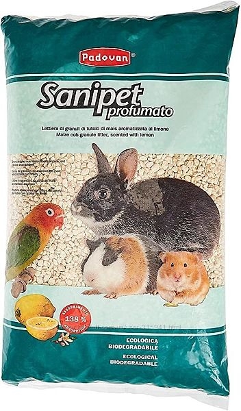 Наполнитель для клеток Padovan Sanipet profumato, 4 л