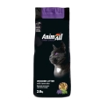 Наполнитель для туалета AnimAll древесный с ароматом лаванды, 2,8 кг