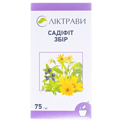 Садифит сбор по 75 г в пач. с внут. пак.