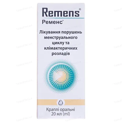 Ременс краплі ор. по 20 мл у флак.-крап.