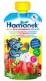 Пюре фруктове Hame Hamanek Яблуко з полуницею і сиром, 120 г