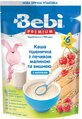 Каша молочная Bebi Premium Пшеничная с печеньем, малиной и вишней, с 6 месяцев, 200 г