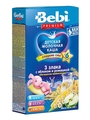 Каша молочная Bebi Premium 3 злака с яблоком и ромашкой, с 6 месяцев, 200 г