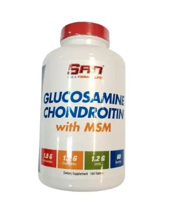 Хондропротектор SAN Glucosamine Chondroitin MSM, 180 таблеток