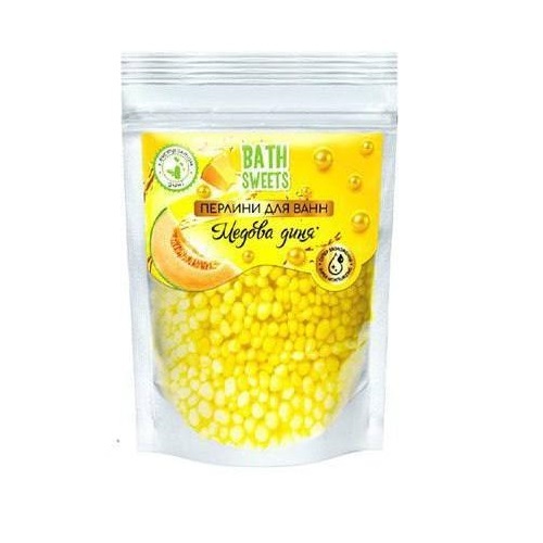 Перлини для ванн Bath Sweets Медова диня з екстрактом дині, 120 г