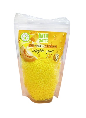 Жемчужины для ванн Bath Sweets Медовая дыня с экстрактом дыни, 120 г