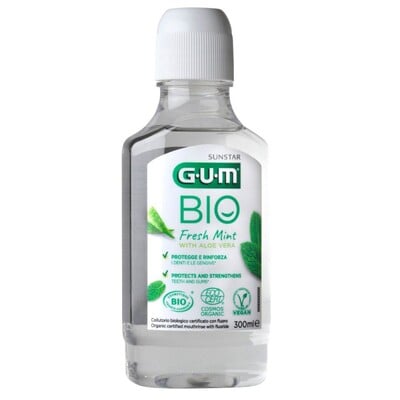 Ополаскиватель для полости рта GUM Bio, 300 мл