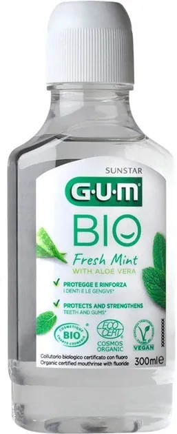 Ополіскувач для порожнини рота GUM Bio, 300 мл