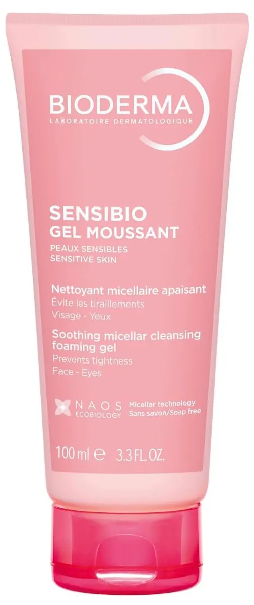 Гель Bioderma Sensibio очищуючий для обличчя, 100 мл : інструкція