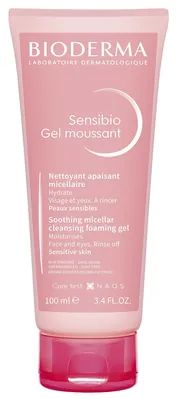 Гель Bioderma Sensibio очищуючий для обличчя, 100 мл