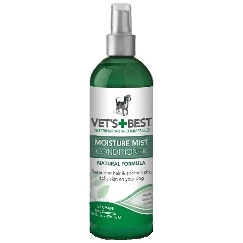 Спрей-кондиціонер Vet's Best Moisture Mist Conditioner для зволоження шкіри собак, 470 мл