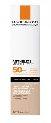 Тональний крем La Roche-Posay Anthelios Mineral One, сонцезахисний зволожуючий, для щоденного використання, SPF 50+, відтінок 01, 30 мл