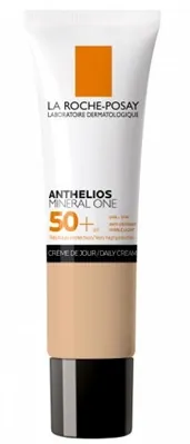 Тональний крем La Roche-Posay Anthelios Mineral One, сонцезахисний зволожуючий, для щоденного використання, SPF 50+, відтінок 02, 30 мл