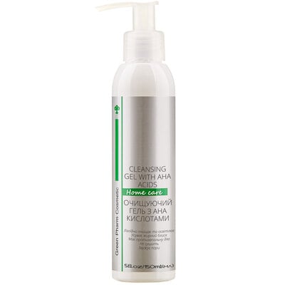 Гель Green Pharm Cosmetic очищающий с АНА кислотами, 150 мл
