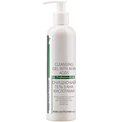 Гель Green Pharm Cosmetic очищуючий с АНА кислотами, 250 мл
