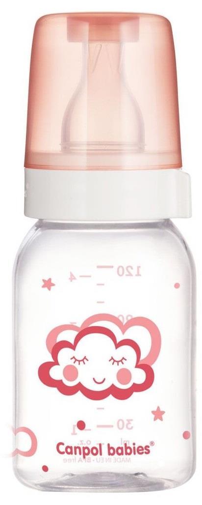 Бутылочка Canpol Babies 42/102 стеклянная, 120 мл