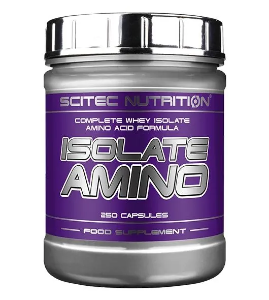 Амінокислоти Scitec Nutrition Isolate Amino, 250 капсул