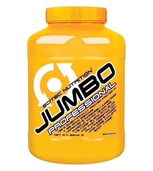 Гейнер Scitec Nutrition Jumbo Professional raspberry, 3,24 кг