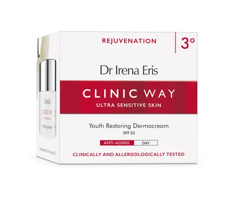 Крем для обличчя Dr.Irena Eris Clinic Way Відновлення молодості денний SPF20 - 3°, 50 мл