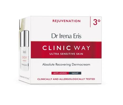 Крем для обличчя Dr.Irena Eris Clinic Way Абсолютне оздоровлення нічний - 3°, 50 мл