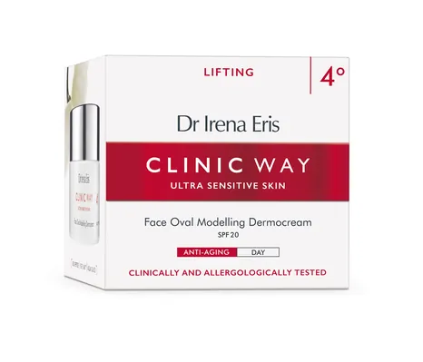 Крем для обличчя Dr.Irena Eris Clinic Way Моделюючий овал обличчя денний SPF20 - 4°, 50 мл