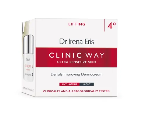 Крем для обличчя Dr.Irena Eris Clinic Way Поліпшення щільності нічний - 4°, 50 мл