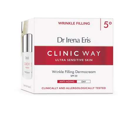 Крем для обличчя Dr.Irena Eris Clinic Way Заповнення зморшок денний SPF 20 - 5°, 50 мл