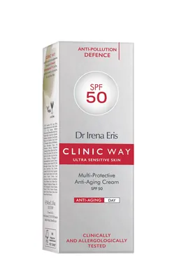 Крем для обличчя Dr.Irena Eris Clinic Way Мультифункціональний антивіковий SPF 50, 40 мл