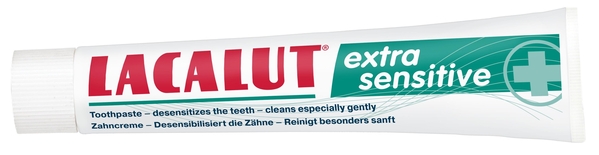 Зубна паста Lacalut Extra Sensitive, 75 мл