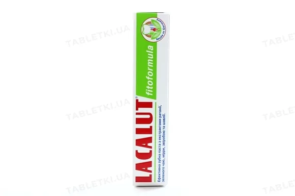 Зубна паста Lacalut Fitoformula, 50 мл