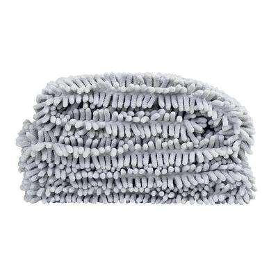 Полотенце M-Pets Microfiber Towel из микрофибры для купания собак, кошек и грызунов, серое, 35х80 см