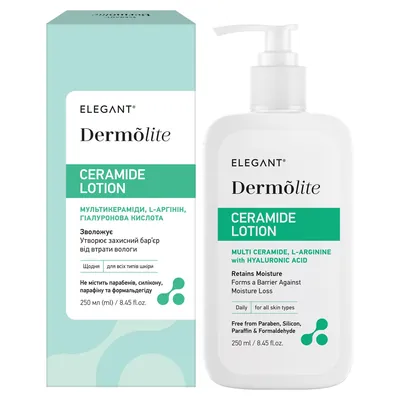 Лосьйон для обличчя Dermolite Ceramide, 250 мл