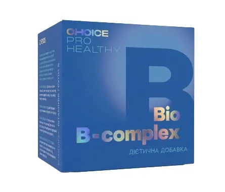 Комплекс вітамінів групи B Choice Pro Healthy Bio B-complex, 30 саше