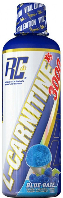 Жиросжигатель Ronnie Coleman L-Carnitine-XS Liquid Blue razz, 465 мл