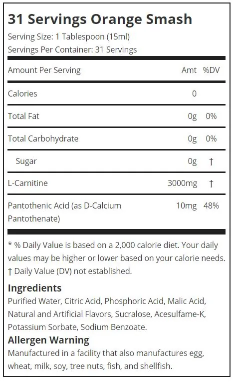 Жироспалювач Ronnie Coleman L-Carnitine-XS Liquid Blue razz, 465 мл