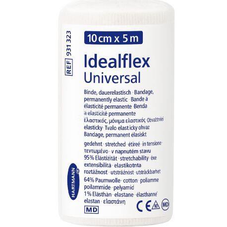 Бинт постійно еластичний Idealfex Universal помірної компресійної дії 10 см х 5 м