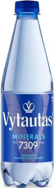 Вода мінеральна Vytautas сильногазована, 0,5 л