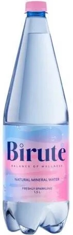 Вода мінеральна Birute сильногазована, 1,5 л
