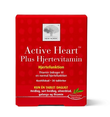 Комплекс New Nordic Active Heart для сердечной деятельности таблетки №30