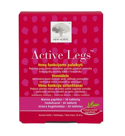 Комплекс New Nordic Active Legs від варикозу таблетки №30