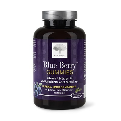 Комплекс New Nordic Blue Berry для улучшения зрения желейные пастилки №60